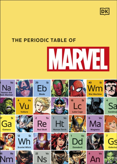 Periodic Table Of Marvel