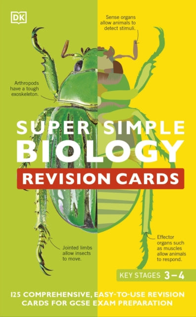 Super Simple Biology Revision Card Ks3-4