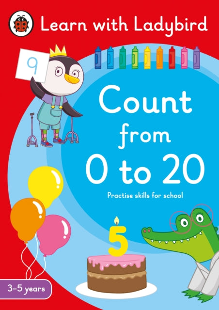 Count From 0 To 20 Activity Book 3-5 Yrs