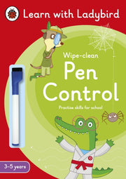 Pen Control Wipe Clean Activity For 3-5