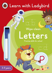 Letters Wipe Clean Activity Book 3-5