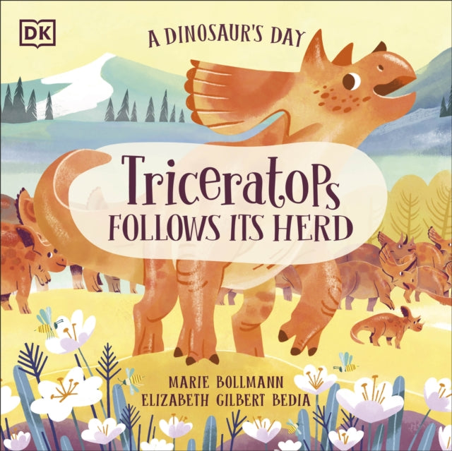 Triceratops Follows Its Herd