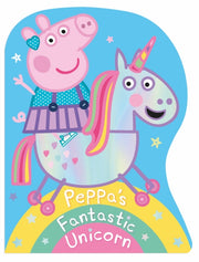 Peppas Fantastic Unicorn Shaped Board Bk