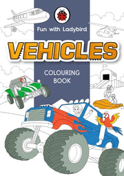 Vehicles Colouring Book