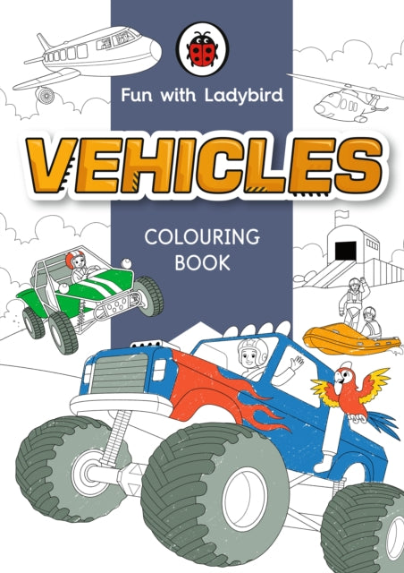 Vehicles Colouring Book