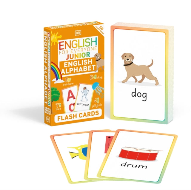 Junior English Alphabet Flash Cards