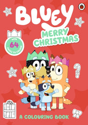 Bluey Merry Christmas A Colouring Book By <![cdata[]]>