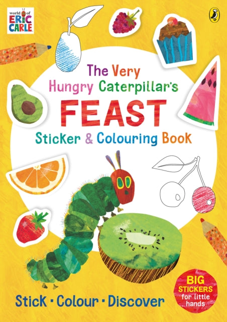 Very Hungry Caterpillar Feast Sticker Bk