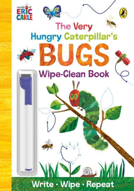 Very Hungry Caterpillars Bugs Wipe Clean