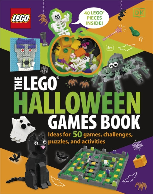 Lego Halloween Games Book & Bricks