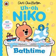 Uh Oh Niko Bathtime
