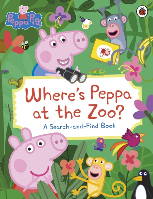 Wheres Peppa At The Zoo Search & Find Bk