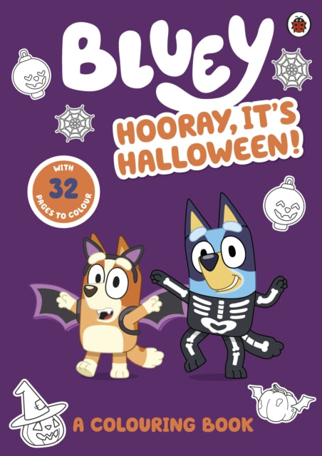 Bluey Halloween Colouring Book