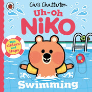 Uh Oh Niko Swimming