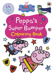 Peppas Super Bumper Colouring Book