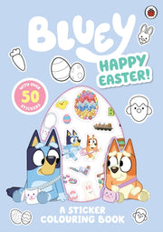 Bluey Happy Easter Sticker Colouring Bk