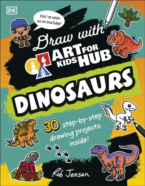 Draw With Art For Kids Hub Dinosaurs