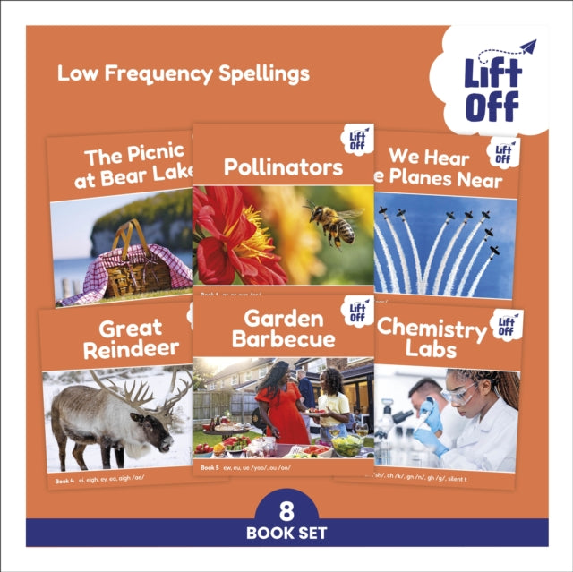 Low Frequency Spellings 8 Book Set