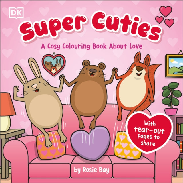 Super Cuties/colouring Book About Love