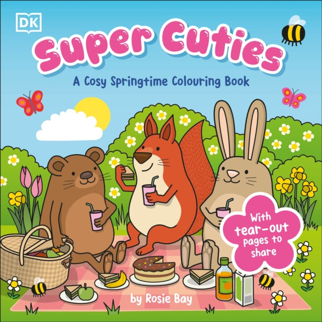 Super Cuties A Cosy Springtime Colour Bk