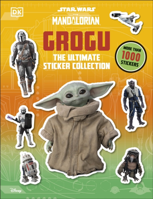 Star Wars Mandalorian Grogu Sticker Coll