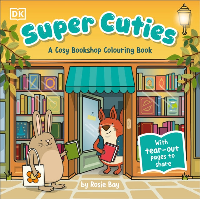 Super Cuties A Cosy Bookshop Colouring By Bay, Rosie