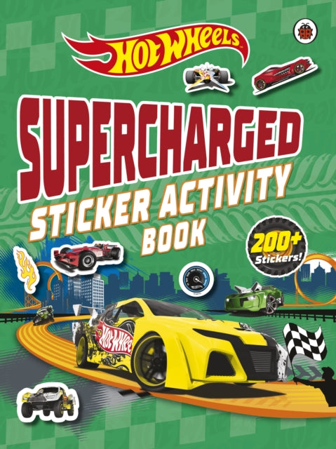 Hot Wheels Supercharged Sticker Book