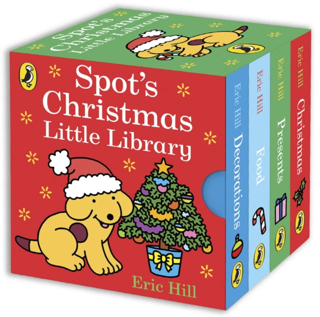 Spots Christmas Little Library By Hill, Eric