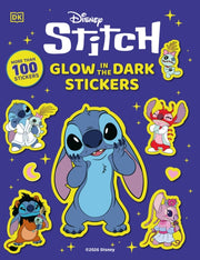 Disney Stitch Glow In Dark Sticker Book