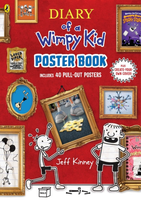 Diary Of A Wimpy Kid Poster Book By Kinney, Jeff