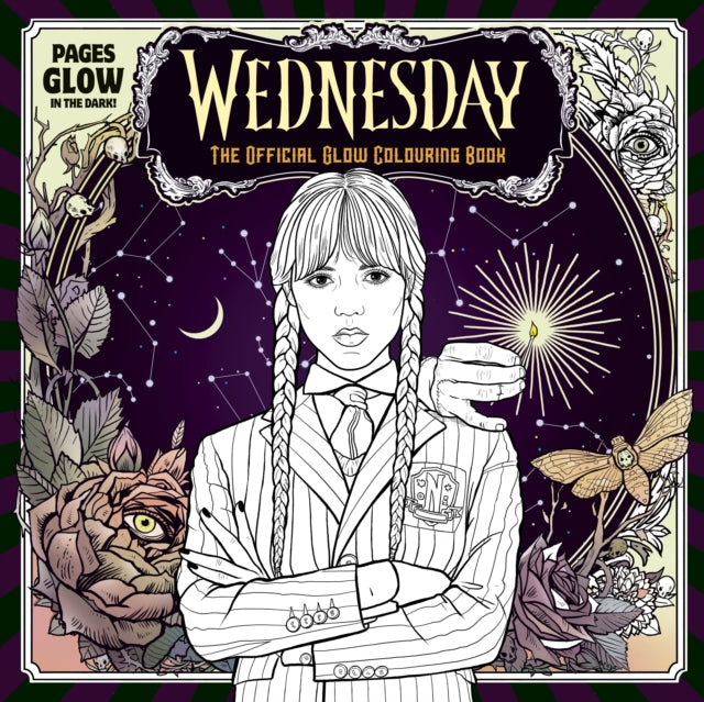 Wednesday Official Glow Colouring Book By Wednesday