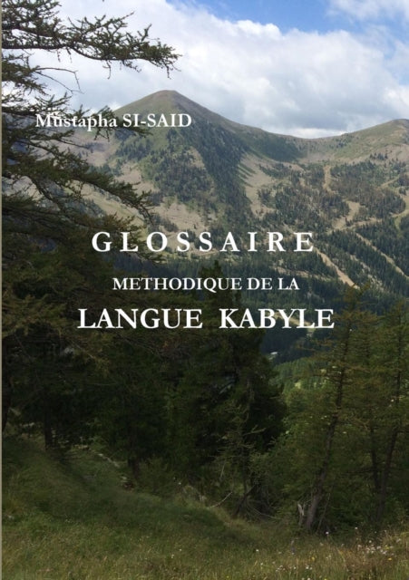 Glossaire Methodique De La Langue Kabyle