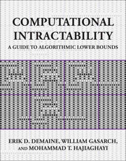 Computational Intractability By Demaine, Erik D.