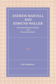 Andrew Marvell And Edmund Waller Sevent