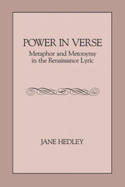 Power In Verse Metaphor And Metonymy In