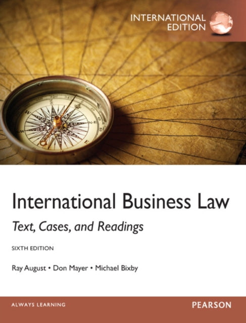 International Business Law International By August, Ray