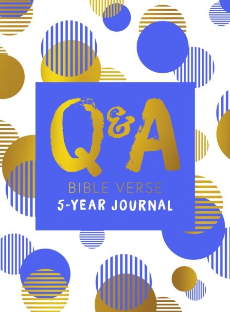 Q&a Bible Verse 5-year Journal Blue Edit