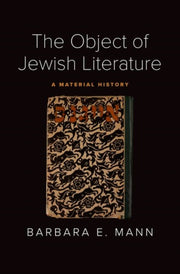Object Of Jewish Literature