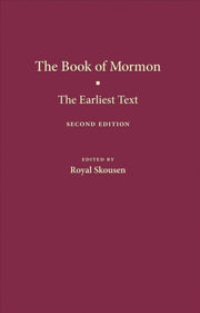 Book Of Mormon The Earliest Text By Skousen, Royal