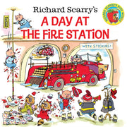R.scarrys A Day At The Fire Stat By Scarry  Richard
