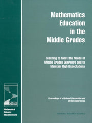 Mathematics Education In The Middle Grad