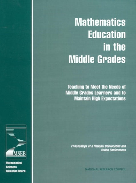 Mathematics Education In The Middle Grad