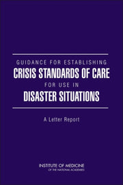 Guidance For Establishing Crisis Standar