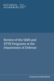 Review Of The Sbir & Sttr Programs At Th By National Academies O