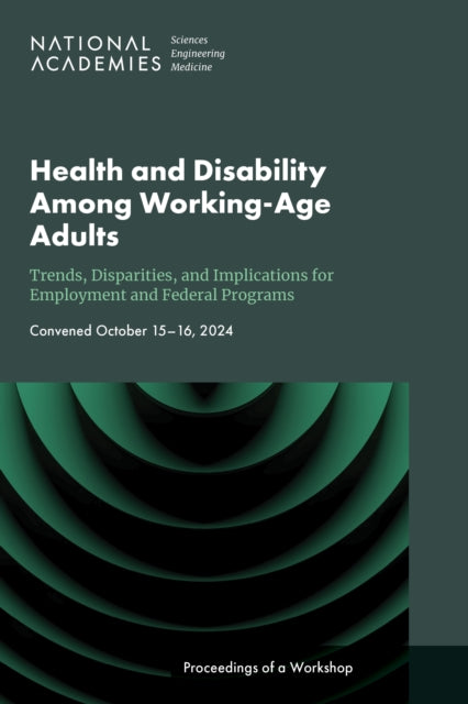 Health And Disability Among Working-age By National Academies O