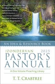 The Zondervan 2025 Pastors Annual By Crabtree  T. T.
