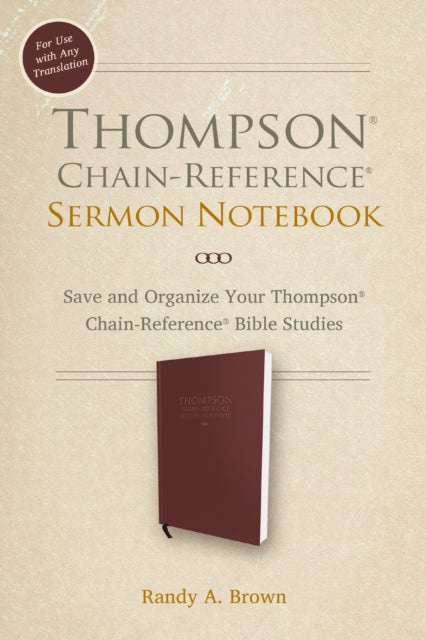 Thompson Chain-reference Sermon Noteboo