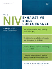 Niv Exhaustive Bible Concordance Third E