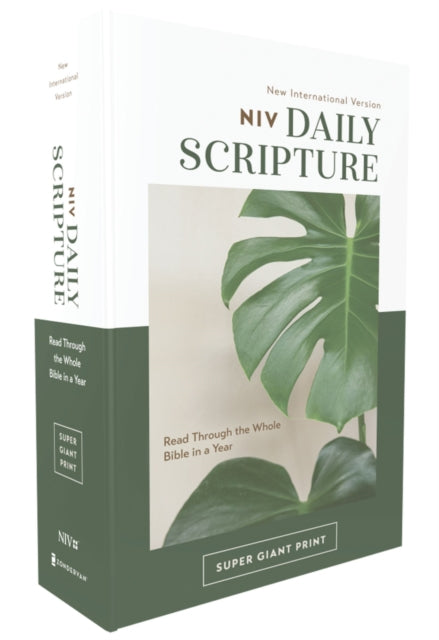Lpniv Daily Scripture Super Giant Print By Niv