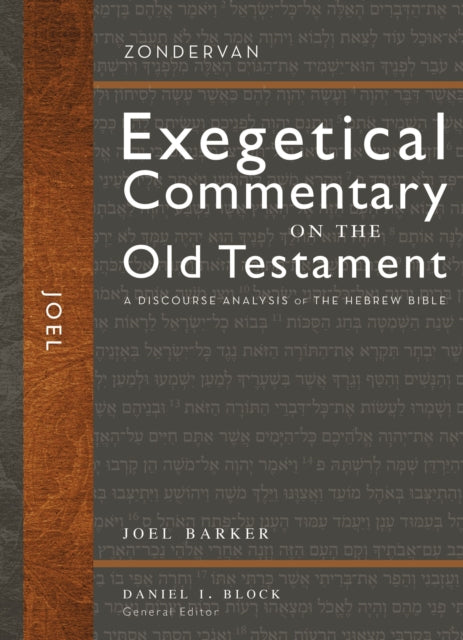 Joel A Discourse Analysis Of The Hebrew